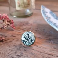 Bague assiette fleurie Arlette