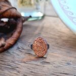 Bague assiette ancienne Marcelle