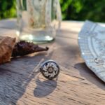 Bague ronde assiette Adrienne