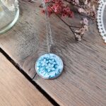 Collier assiette ancienne Anny