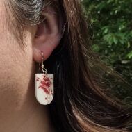 Boucles assiette ancienne Clotilde