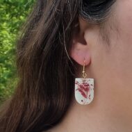Boucles assiette ancienne Clotilde