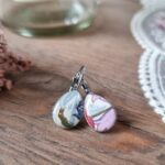 Boucles gouttes assiette Elisabeth