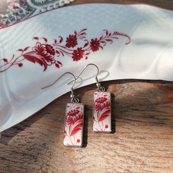 Boucles rectangles assiette Clotilde