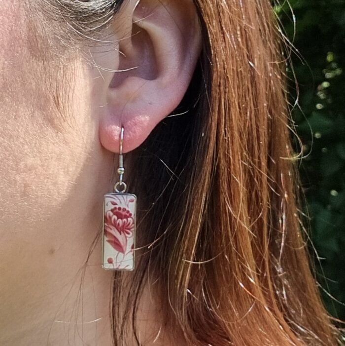 Boucles rectangles assiette Clotilde