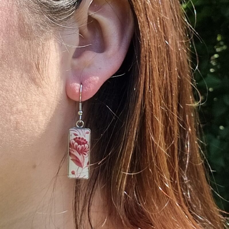 Boucles rectangles assiette Clotilde