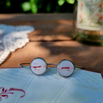 Bracelet assiette jonc Clotilde
