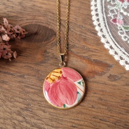 Collier assiette ancienne Elisabeth