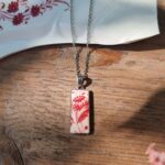 Collier rectangle assiette Clotilde