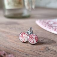 Dormeuses rondes assiette Catherine