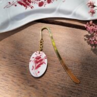 Marque page ovale Clotilde