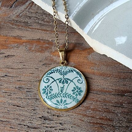 Collier assiette ancienne