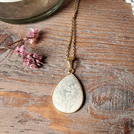 Collier assiette ancienne