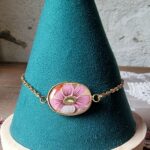 Bracelet assiette ancienne