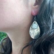 Boucles d’oreilles pendantes – Arabesques d’Antan – Image 2