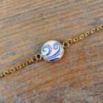 Bracelet Arabesque d’Azur – Volutes Bleues