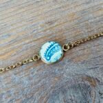 Bracelet motif ancien – Plume de Jade