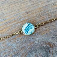 Bracelet motif ancien – Plume de Jade