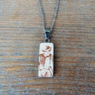 Collier homme au chapeau – Souvenir d’Automne